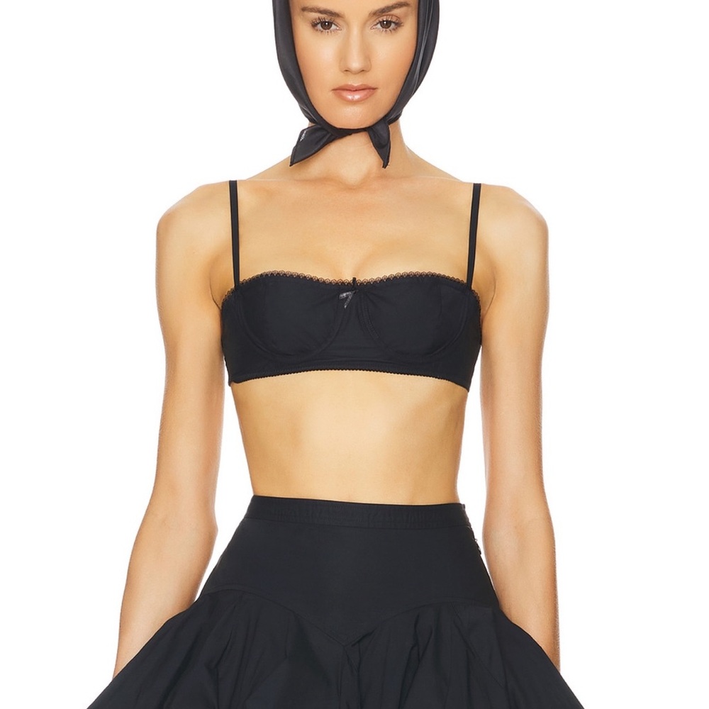 HELSA Poplin Bra Top